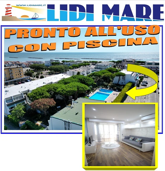 NUOVO CON PISCINA SUL MARE LIDO NAZIONI