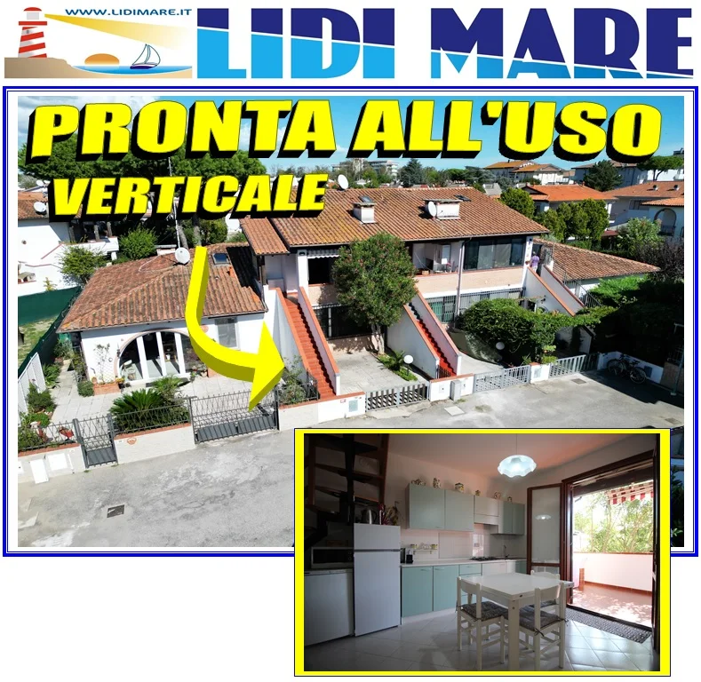 VILLA IN VERTICALE RISTRUTTURATA LIDO NAZIONI